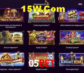 Provedores de Jogos 05Bet